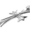 CHROME HEARTS クロムハーツ（原本無） TINY CH CROSS タイニー CHクロス チャーム ペンダントトップ シルバー系【中古】