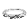CHROME HEARTS クロムハーツ（原本無） SCRL BAND スクロール バンド リング シルバー系 14号【中古】
