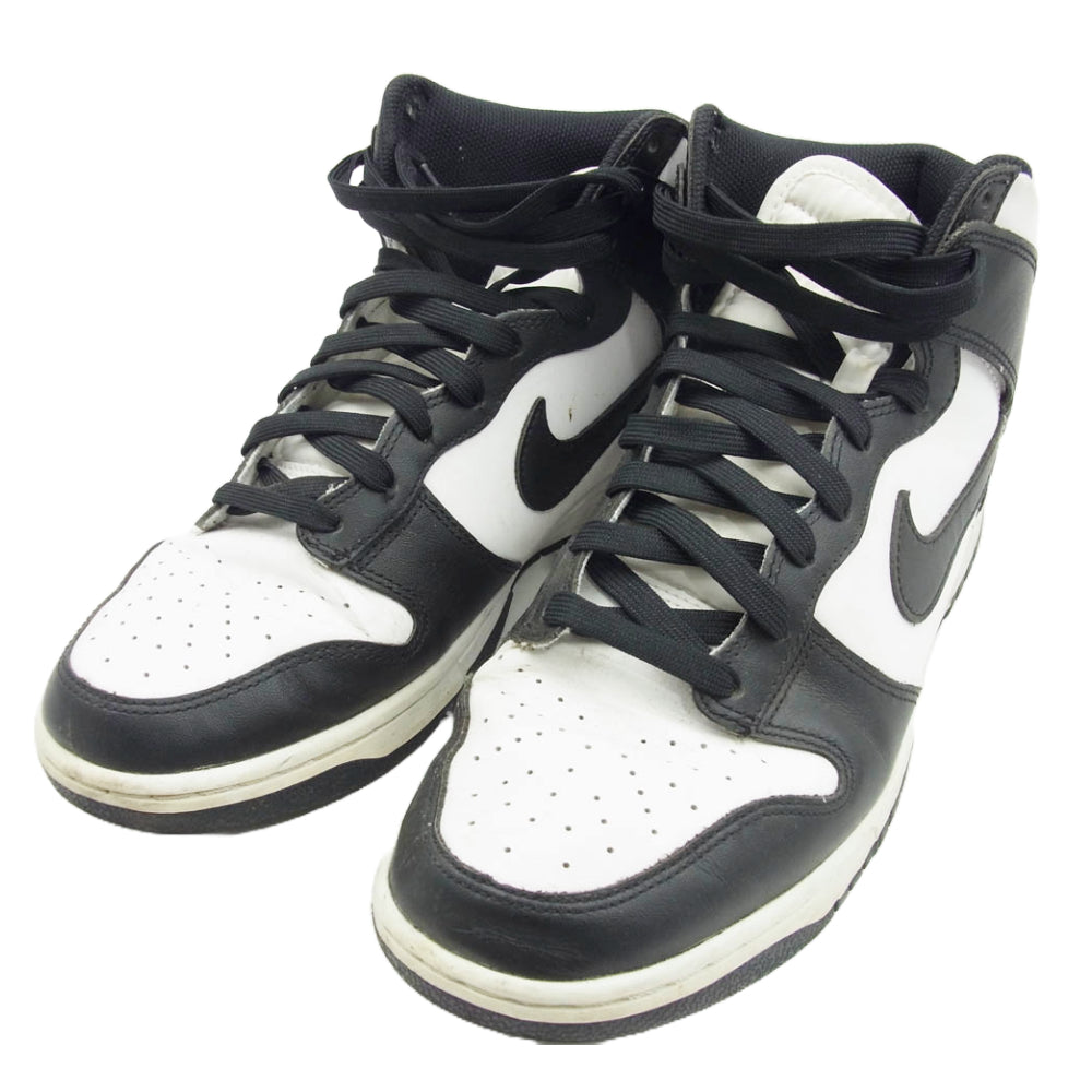 NIKE ナイキ DD1399-105 Dunk High Championship White ダンク ハイ チャンピオンシップ ホワイト スニーカー ブラック系 29cm【中古】