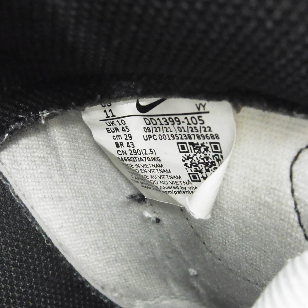 NIKE ナイキ DD1399-105 Dunk High Championship White ダンク ハイ チャンピオンシップ ホワイト スニーカー ブラック系 29cm【中古】