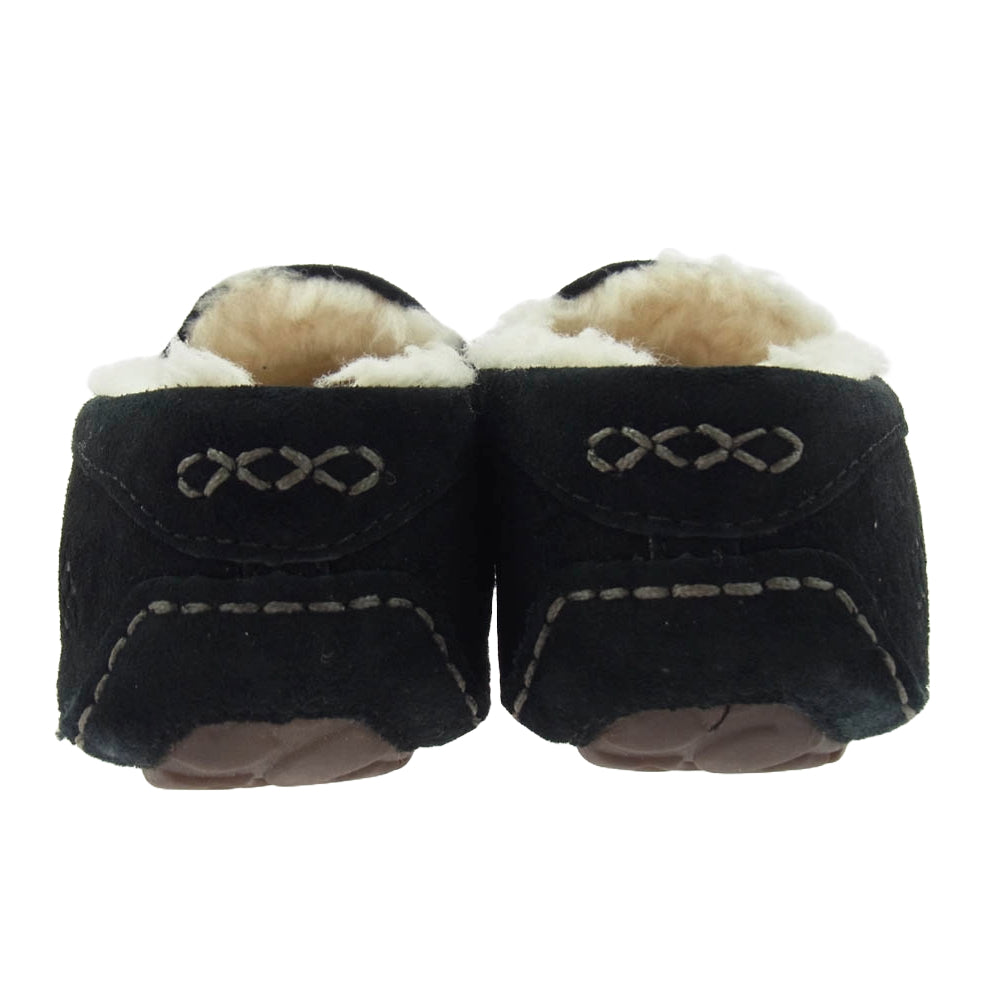 UGG アグ 3312 アンスレー モカシン ローファー ブラック ブラック系 22【中古】