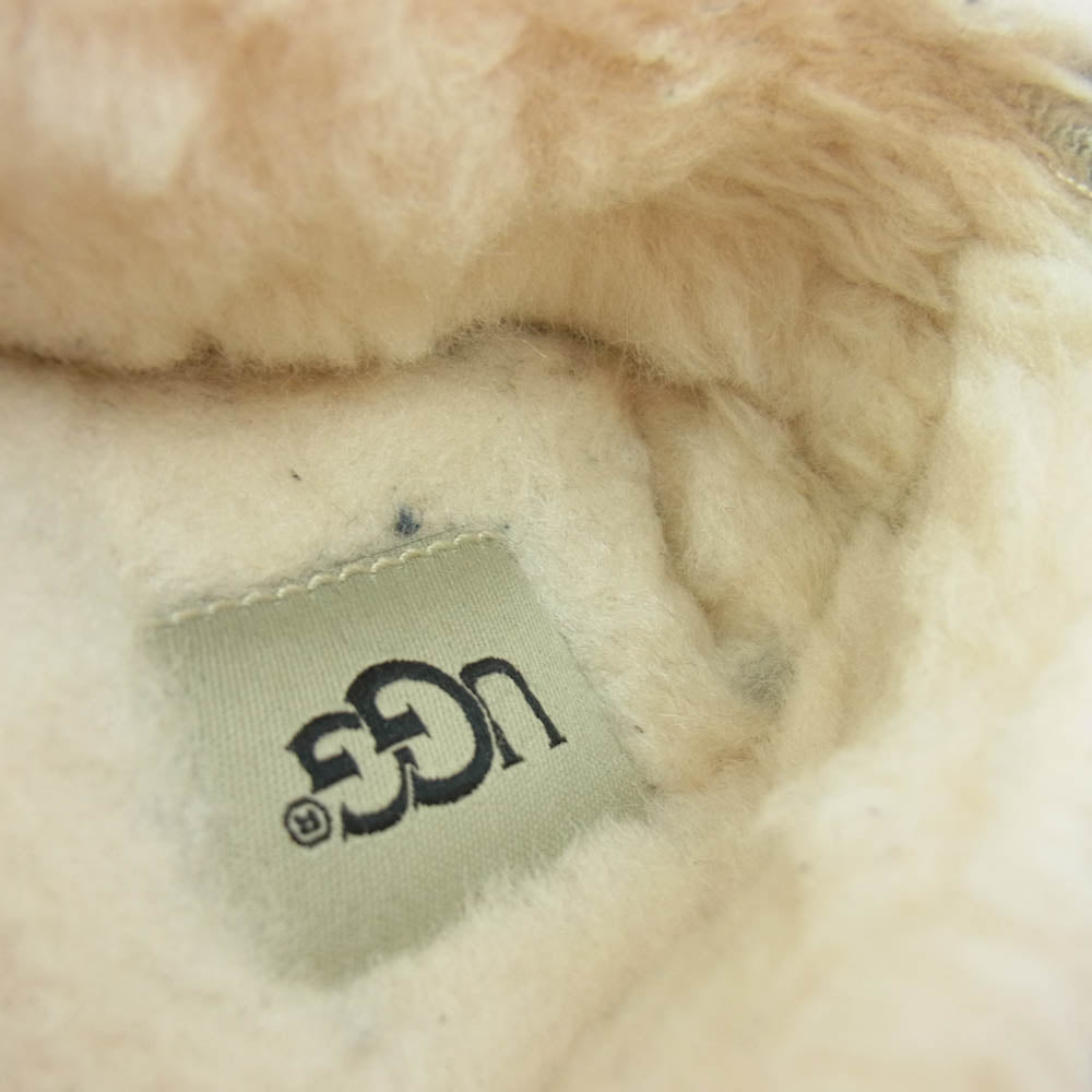 UGG アグ 3312 アンスレー モカシン ローファー ブラック ブラック系 22【中古】