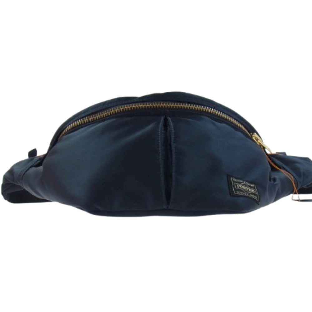 PORTER ポーター 622-76628 TANKER WAIST BAG タンカー ウエスト バッグ アイアンブルー ネイビー系【極上美品】【中古】