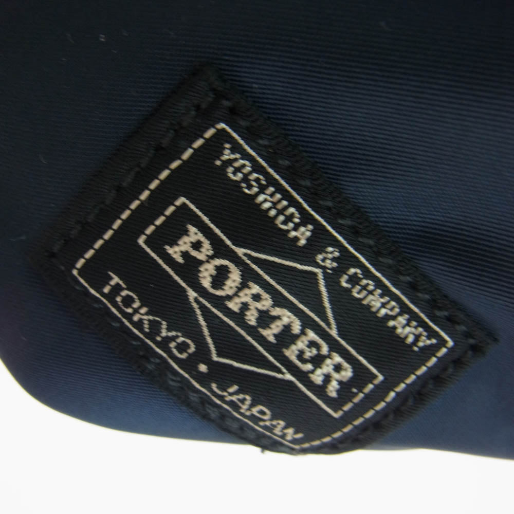 PORTER ポーター 622-76628 TANKER WAIST BAG タンカー ウエスト バッグ アイアンブルー ネイビー系【極上美品】【中古】