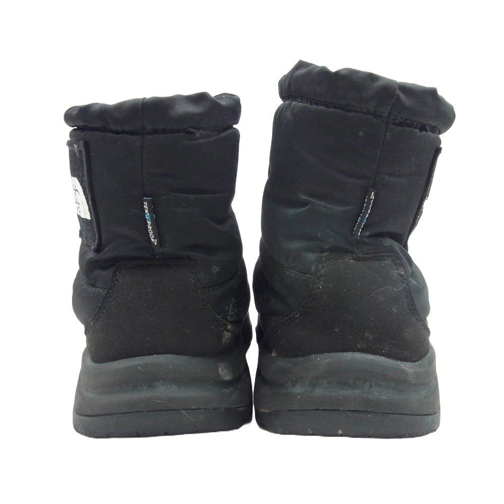 THE NORTH FACE ノースフェイス NF52076 Nuptse Bootie WP Logo Short ヌプシ ブーティ ウォータープルーフ ロゴ ショート ブラック系 23cm【中古】