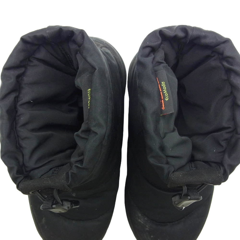 THE NORTH FACE ノースフェイス NF52076 Nuptse Bootie WP Logo Short ヌプシ ブーティ ウォータープルーフ ロゴ ショート ブラック系 23cm【中古】