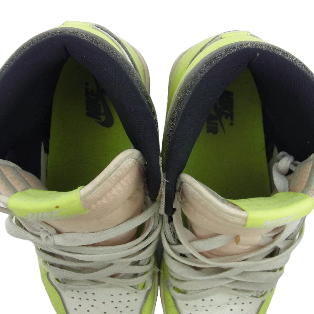 NIKE ナイキ 555088-702 Air Jordan 1 High OG Volt Visionaire