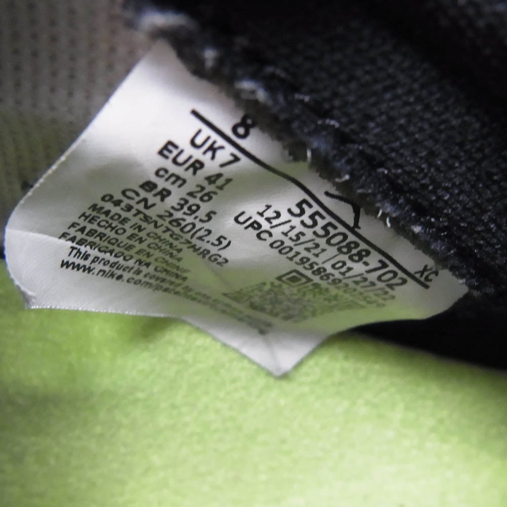 NIKE ナイキ 555088-702 Air Jordan 1 High OG Volt Visionaire エアジョーダン1 ハイ OG ボルト ヴィジョネア スニーカー ライトグリーン系 26cm【中古】