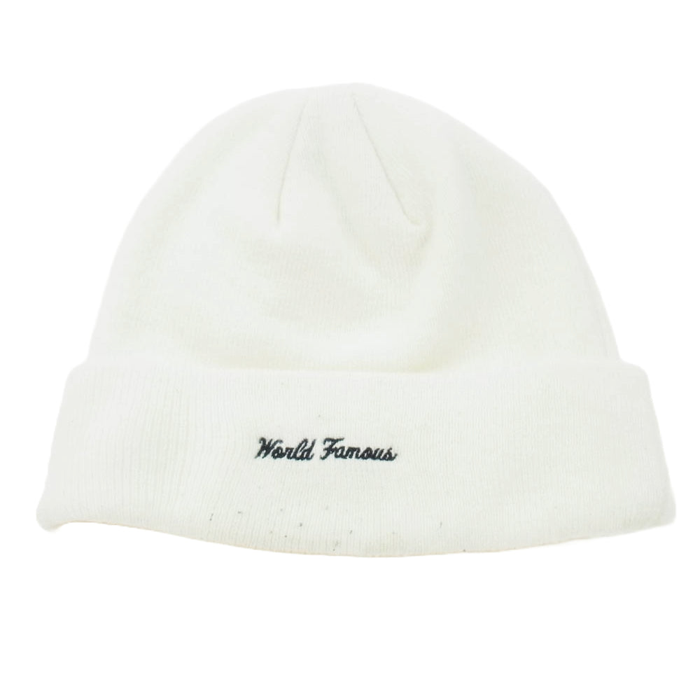 Supreme シュプリーム New Era Box Logo Beanie ニューエラ ボックス ロゴ ビーニー ニット キャップ ホワイト ホワイト系【中古】