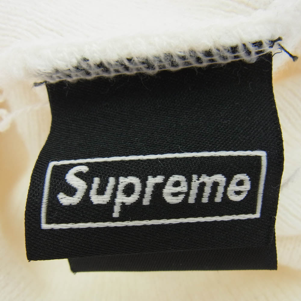 Supreme シュプリーム New Era Box Logo Beanie ニューエラ ボックス ロゴ ビーニー ニット キャップ ホワイト ホワイト系【中古】