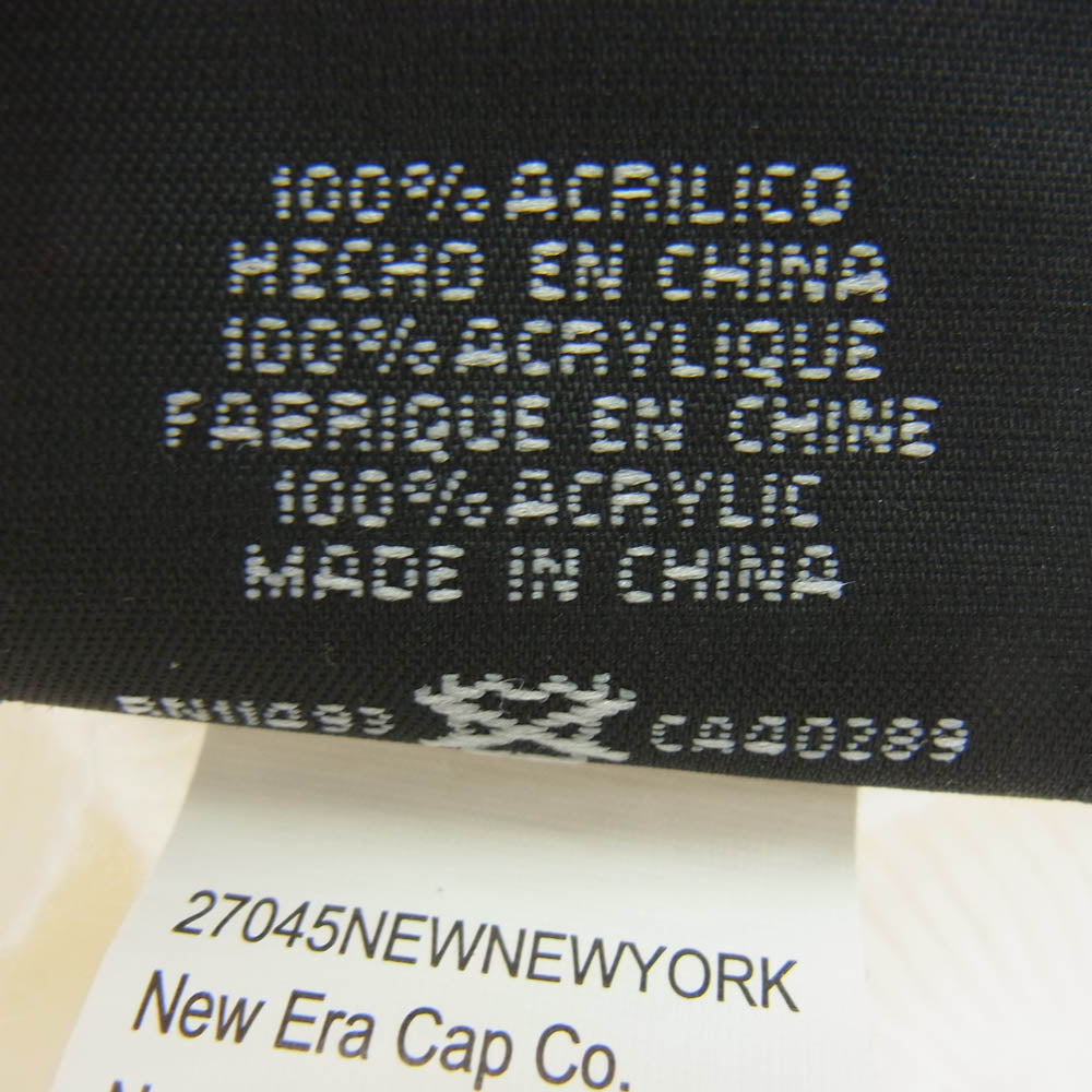 Supreme シュプリーム New Era Box Logo Beanie ニューエラ ボックス ロゴ ビーニー ニット キャップ ホワイト ホワイト系【中古】