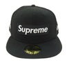 Supreme シュプリーム 21AW No Comp Box Logo New Era ニューエラ ボックスロゴ キャップ ブラック系 60.6cm【美品】【中古】