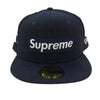 Supreme シュプリーム 21AW New York Yankees Box Logo New Era ニューヨーク ヤンキース ボックス ロゴ ニューエラ キャップ ネイビー系 60.6cm【美品】【中古】