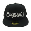 Supreme シュプリーム 22SS New Era Handstyle ニューエラ ハンドスタイル キャップ ブラック系 60.6cm【美品】【中古】