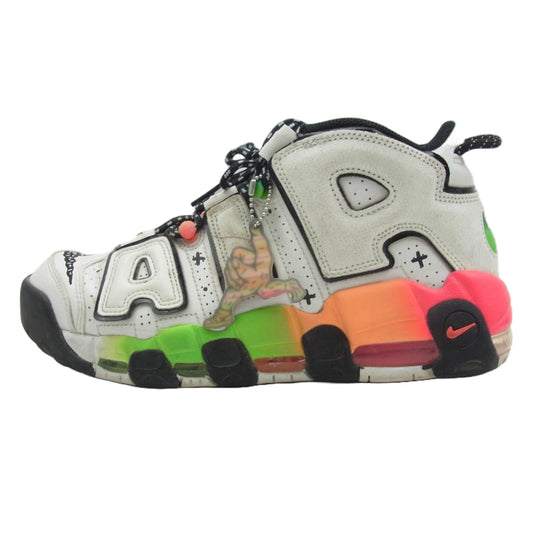 NIKE ナイキ DV1233-111 Air More Uptempo 96 Ghost White Blue Orange Green エアモアアップテンポ 96 ゴースト ホワイト ブルー オレンジ グリーン スニーカー 26.5cm【中古】