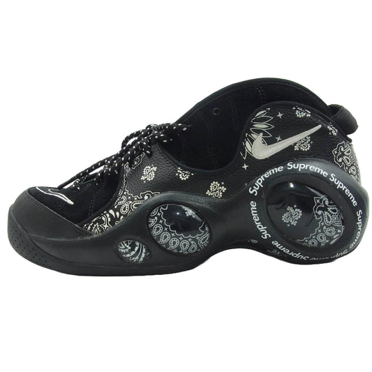 Supreme シュプリーム 22SS DJ8604-001 × Nike Air Zoom Flight 95 SP Black White ナイキ エアズームフライト95 SP ブラック ホワイト スニーカー ブラック系 27cm【中古】