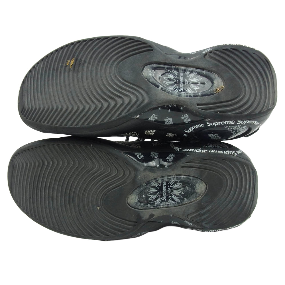 Supreme シュプリーム 22SS DJ8604-001 × Nike Air Zoom Flight 95 SP Black White ナイキ エアズームフライト95 SP ブラック ホワイト スニーカー ブラック系 27cm【中古】