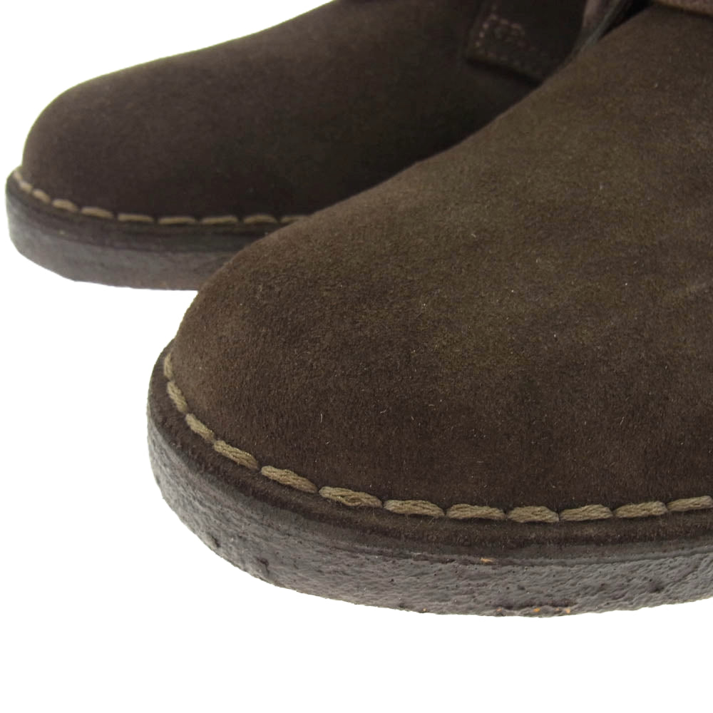 Clarks クラークス 31692 DESERT BOOT  スエード デザート ブーツ ブラウン系 US10【極上美品】【中古】