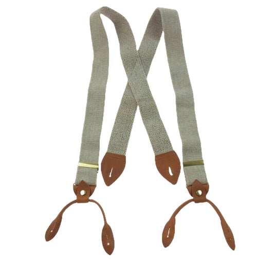 Nigel Cabourn ナイジェルケーボン U.S. ARMY SUSPENDER サスペンダー ライトブラウン系【中古】