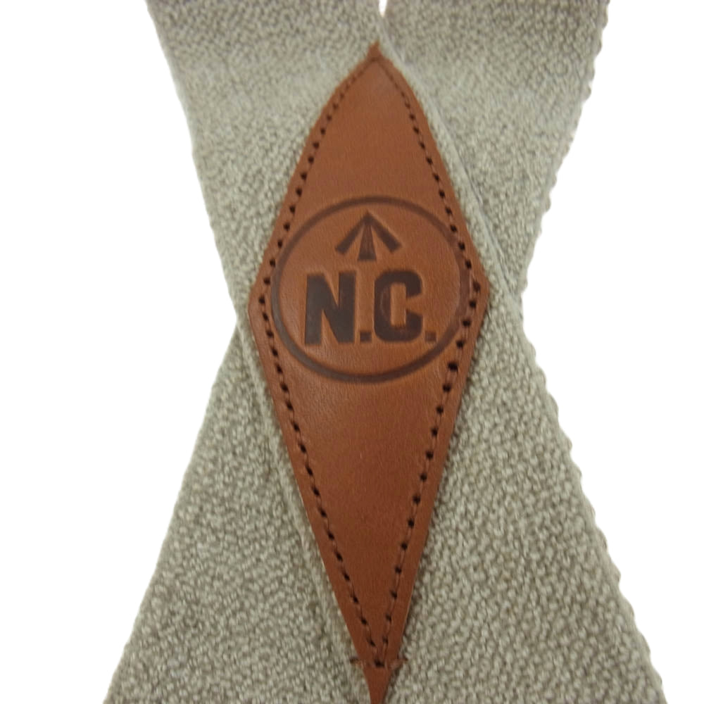 Nigel Cabourn ナイジェルケーボン U.S. ARMY SUSPENDER サスペンダー ライトブラウン系【中古】