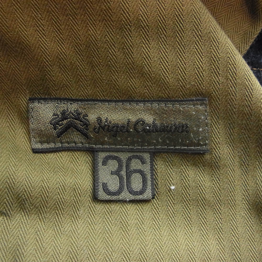 Nigel Cabourn ナイジェルケーボン 8048-00-50030 BRITISH ARMY PANT LOOSE DENIM ルーズ デニム パンツ インディゴ インディゴブルー系 36【中古】
