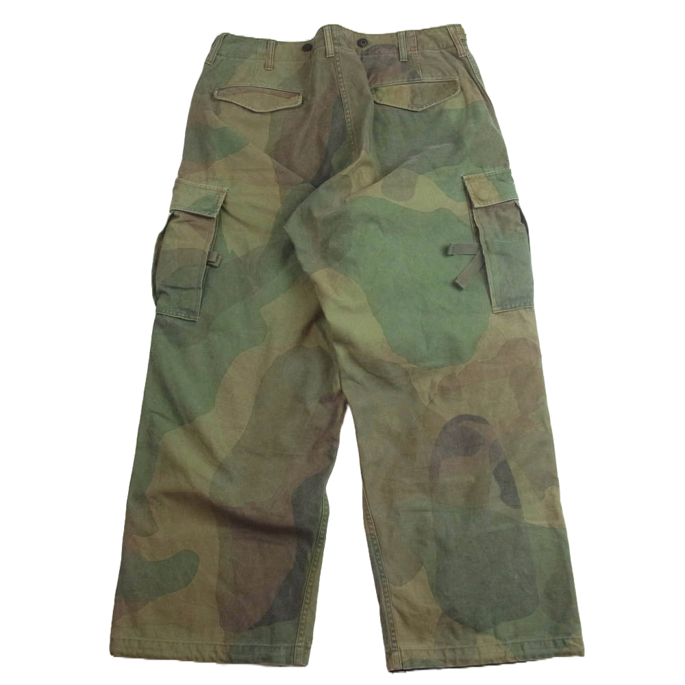 Nigel Cabourn ナイジェルケーボン 8049-00-50013 ARMY CARGO PANT FADE CAMO アーミー カーゴ パンツ カモフラージュ カーキ系 36【中古】