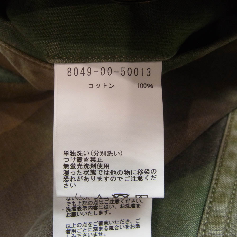 Nigel Cabourn ナイジェルケーボン 8049-00-50013 ARMY CARGO PANT FADE CAMO アーミー カーゴ パンツ カモフラージュ カーキ系 36【中古】