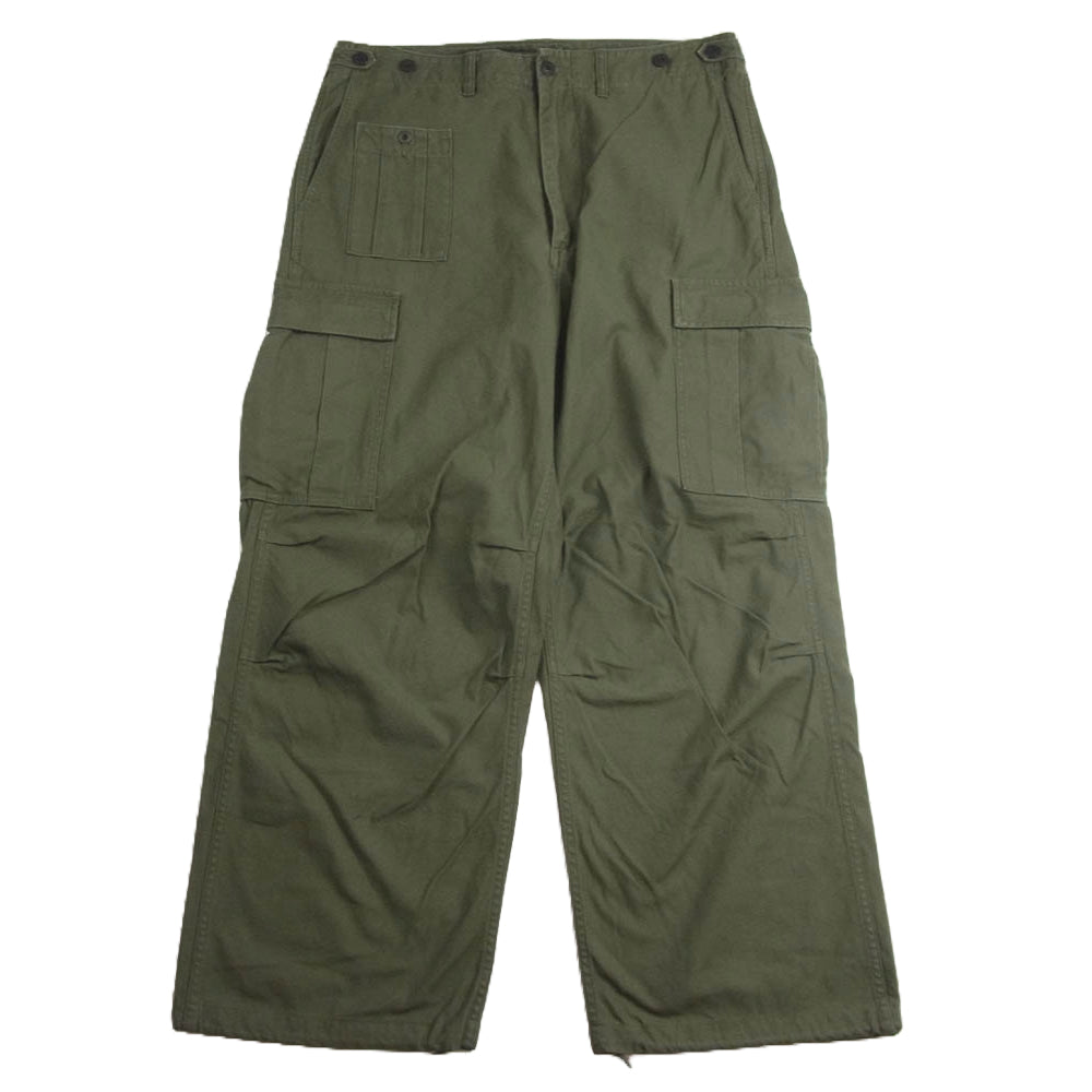 Nigel Cabourn ナイジェルケーボン 8048-00-50012 ARMY CARGO PANT アーミー カーゴ パンツ カーキ系 36【中古】