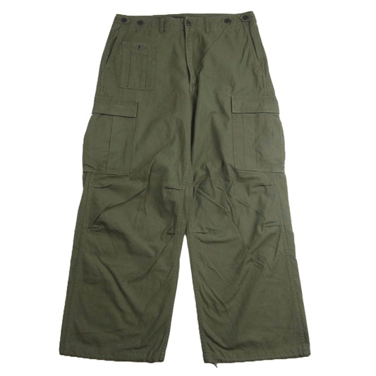 Nigel Cabourn ナイジェルケーボン 8048-00-50012 ARMY CARGO PANT アーミー カーゴ パンツ カーキ系 36【中古】