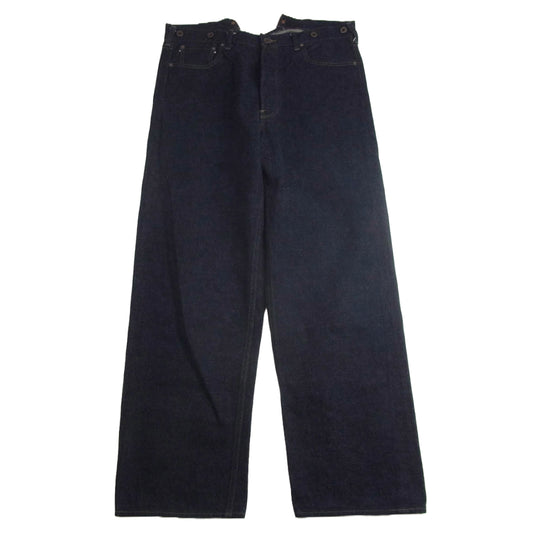 Nigel Cabourn ナイジェルケーボン 8048-00-50025 RAILMAN DENIM PANT レイルマン デニム パンツ インディゴブルー系 34【中古】