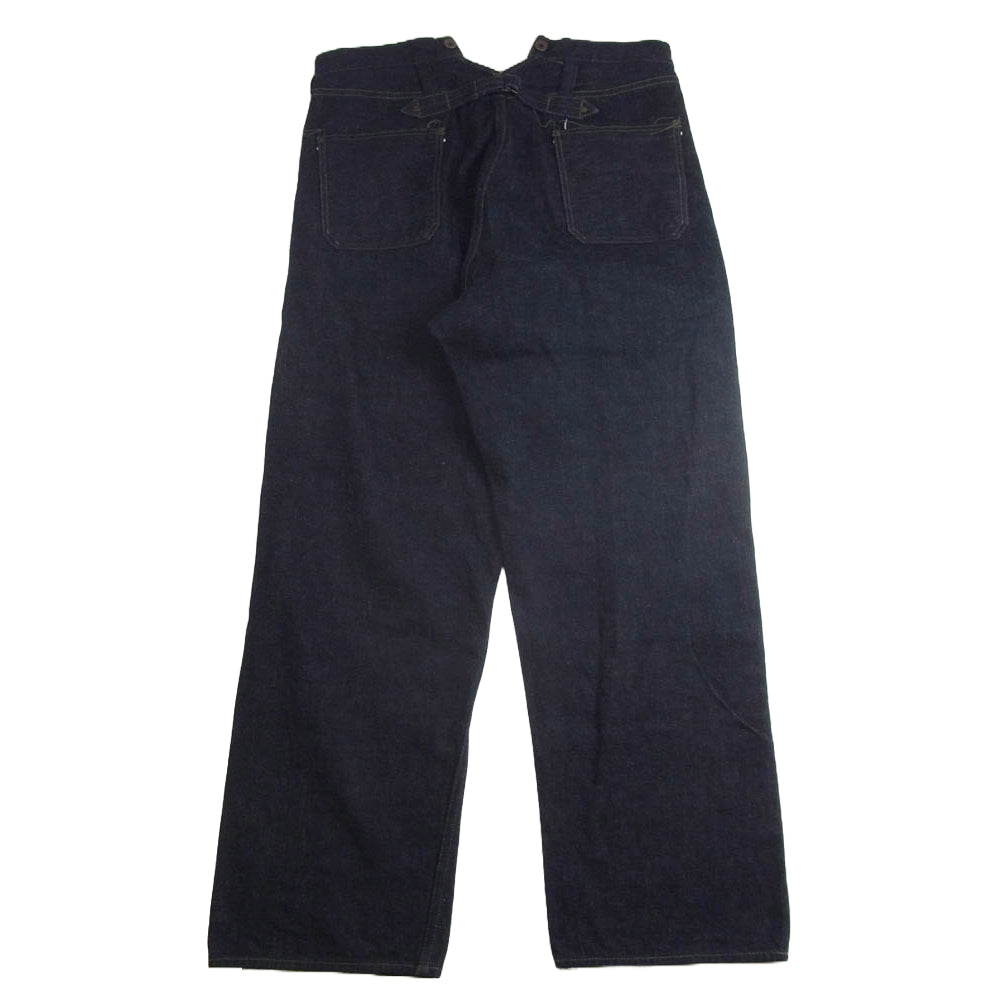 Nigel Cabourn ナイジェルケーボン 8048-00-50025 RAILMAN DENIM PANT レイルマン デニム パンツ インディゴブルー系 34【中古】
