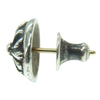CHROME HEARTS クロムハーツ（原本無） STUD CRSBLL クロスボール スタッド シルバー ピアス シルバー系【中古】