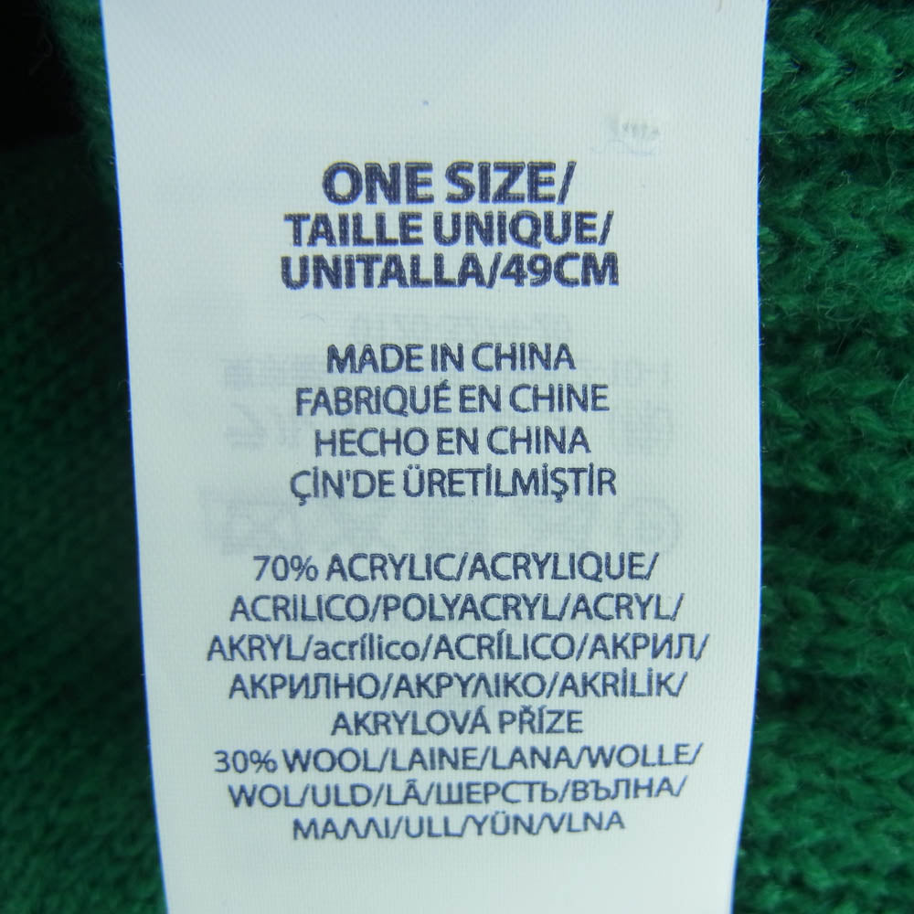 POLO RALPH LAUREN ポロ・ラルフローレン RAFTING CLUB ニット キャップ 帽子 グリーン系 レッド系 ブルー系 ONE SIZE【中古】