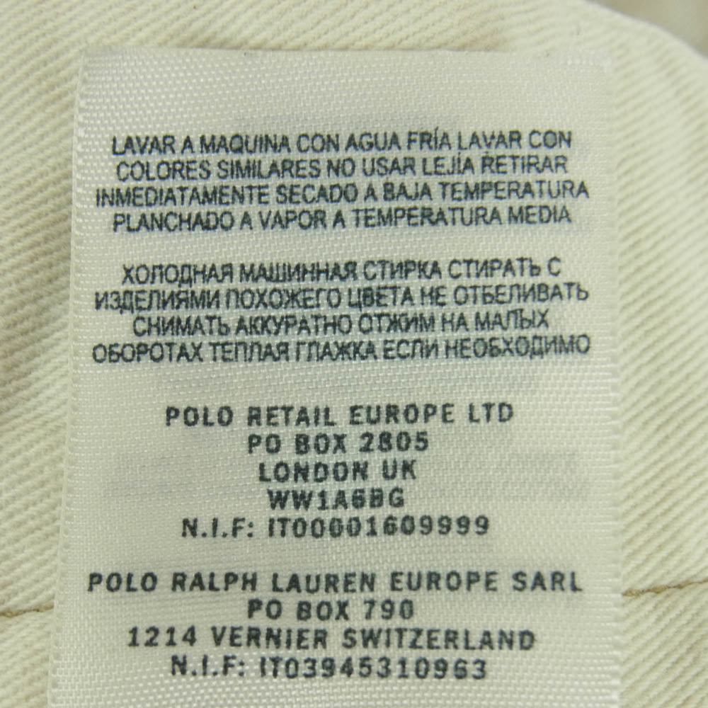 RRL ダブルアールエル 8300-470700 E-93 271M24 U.S. STANDARD CHINO スタンダード チノ パンツ 中国製 ベージュ系 40【中古】