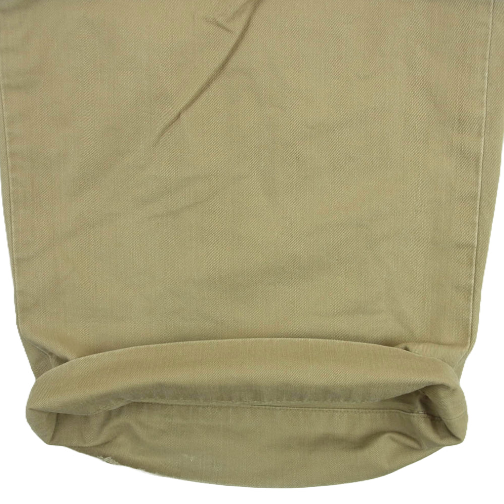 RRL ダブルアールエル 8300-470700 E-93 271M24 U.S. STANDARD CHINO スタンダード チノ パンツ 中国製 ベージュ系 40【中古】