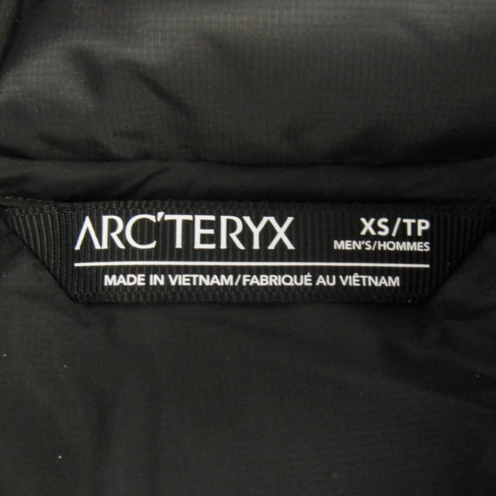 ARC'TERYX アークテリクス X000007313 Cerium Hoody セリウム フーディ ブラック ブラック系 XS【極上美品】【中古】