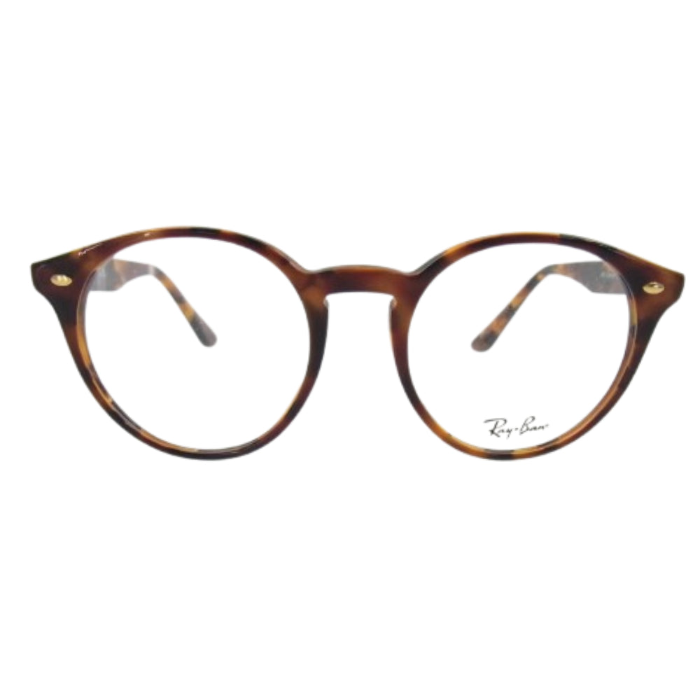 Ray-Ban レイバン RB2180-VF 5675 ラウンド ハバナ フレーム 眼鏡 アイウェア ブラウン系 51□20【中古】