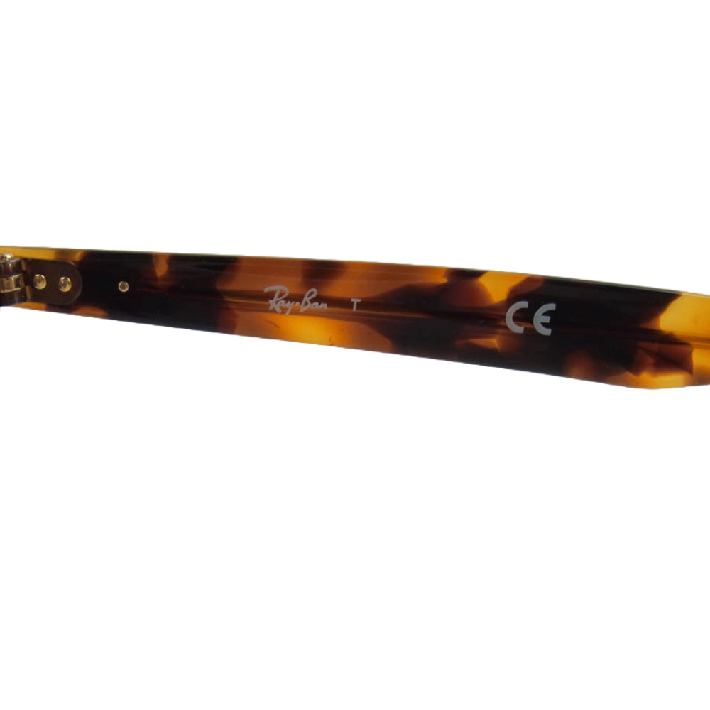 Ray-Ban レイバン RB2180-VF 5675 ラウンド ハバナ フレーム 眼鏡 アイウェア ブラウン系 51□20【中古】