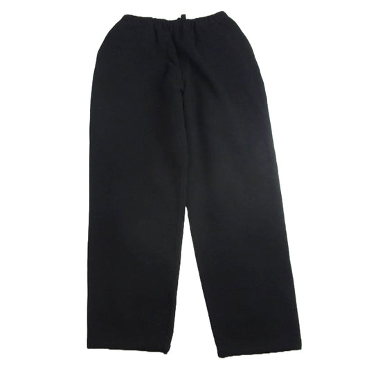COMOLI コモリ 24AW A03-05004 コットン 裏毛 スウェットパンツ ブラック系 2【極上美品】【中古】