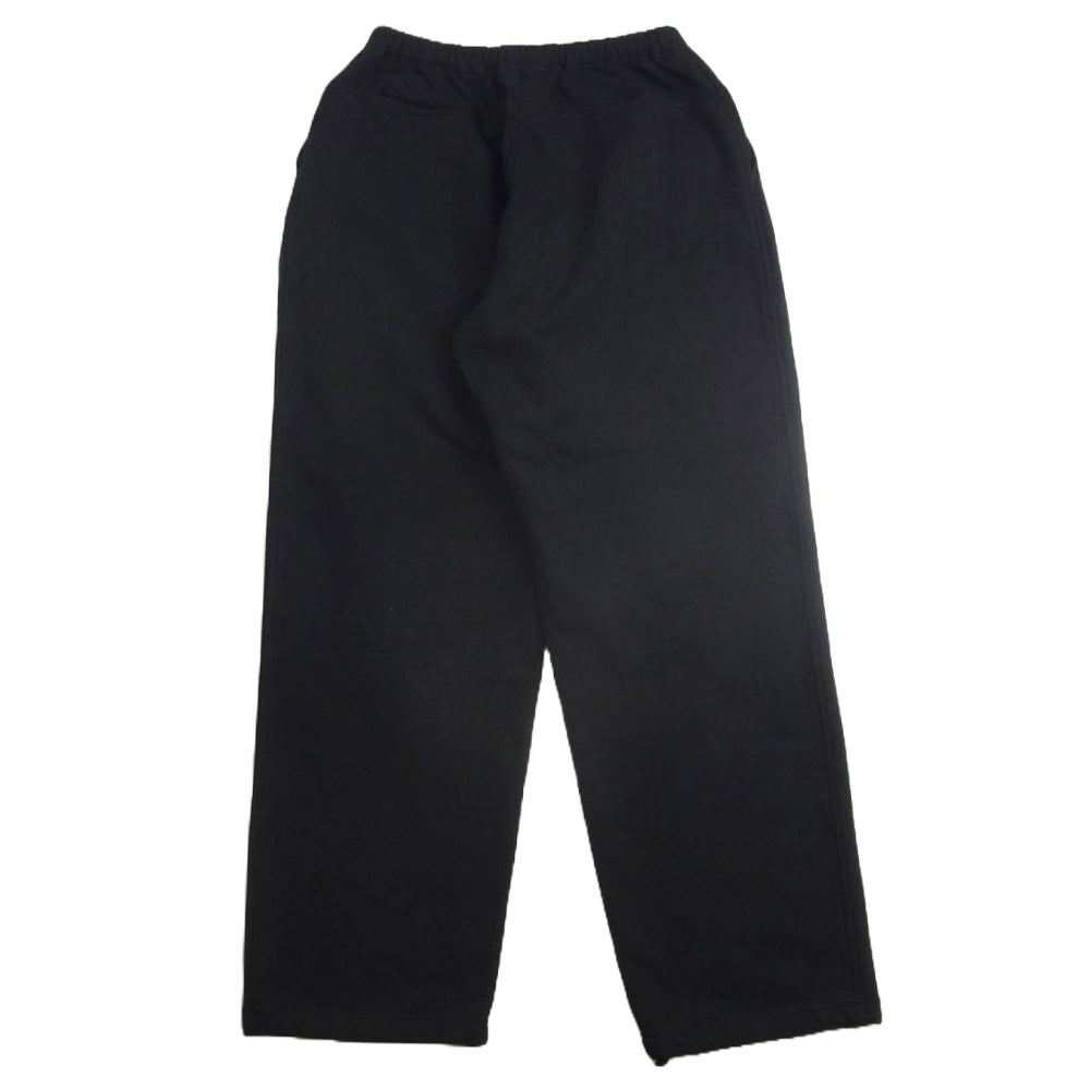 COMOLI コモリ 24AW A03-05004 コットン 裏毛 スウェットパンツ ブラック系 2【極上美品】【中古】