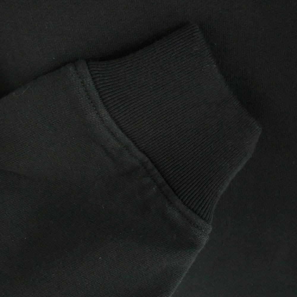 COMOLI コモリ 24AW A03-05003 コットン 裏毛 クルーネック スウェット ブラック系 3【極上美品】【中古】