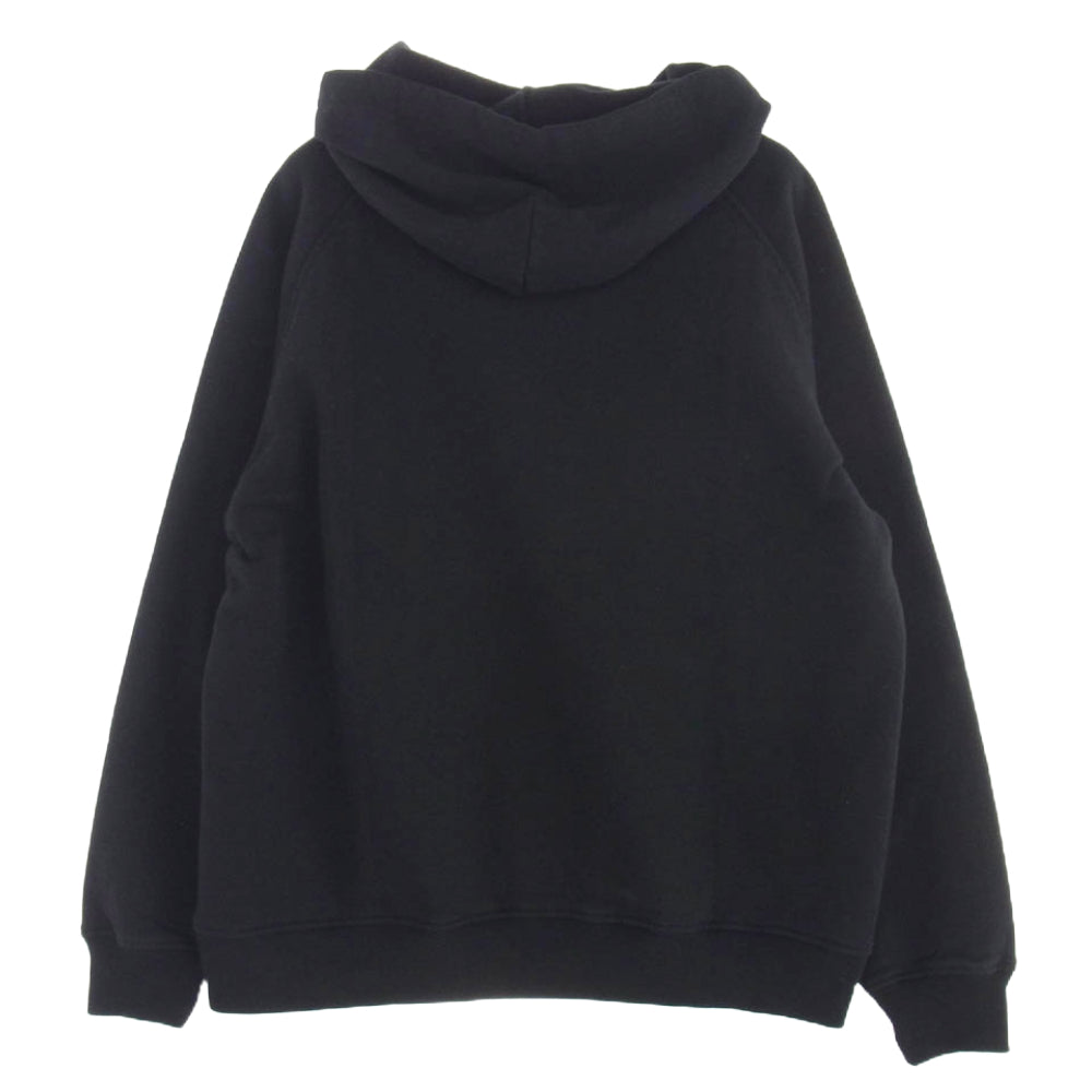 COMOLI コモリ 24AW A03-05001 コットン裏毛 ジップパーカー ブラック系 4【中古】