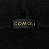 COMOLI コモリ 24AW A03-05001 コットン裏毛 ジップパーカー ブラック系 4【中古】