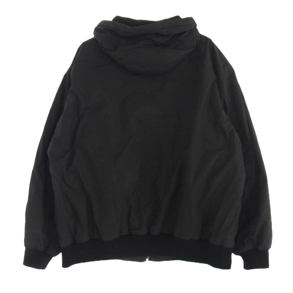 COMOLI コモリ 24AW A03-01024 コットンナイロン ジップパーカー ジャケット ブラック系 3【中古】