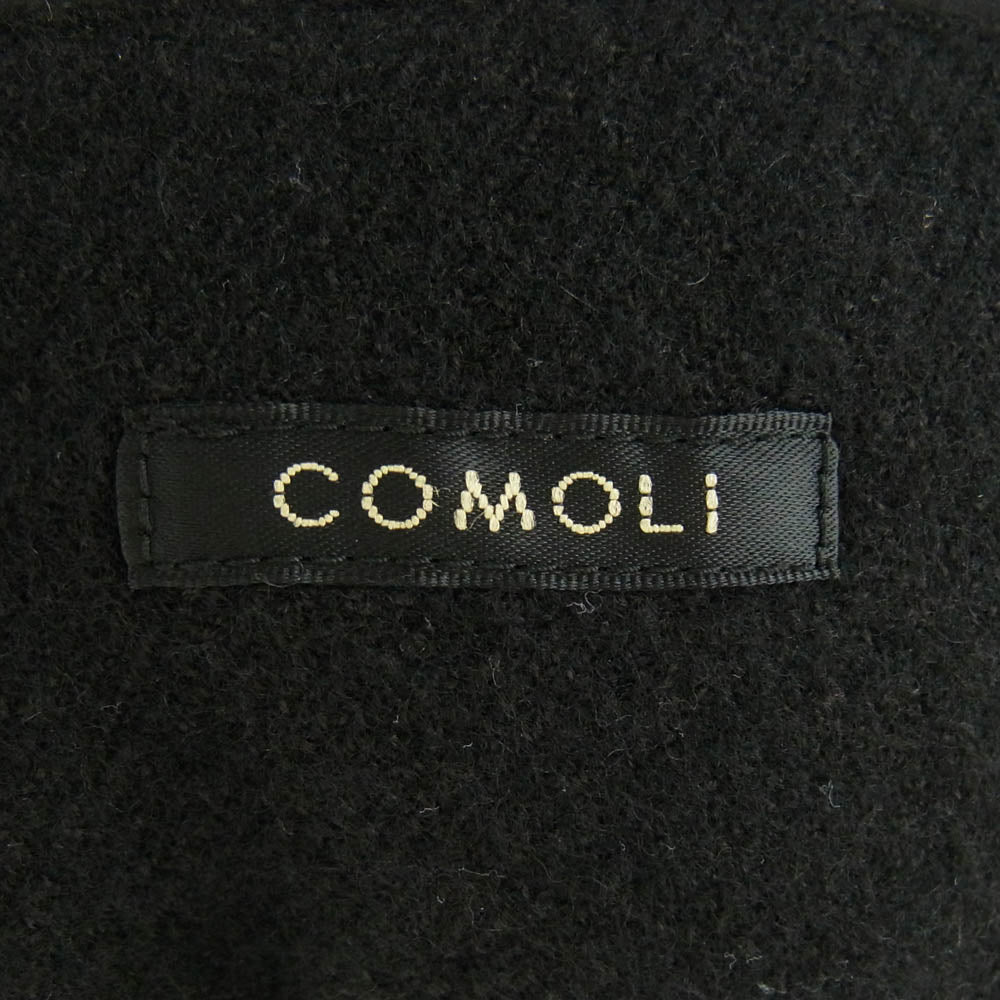 COMOLI コモリ 24AW A03-01024 コットンナイロン ジップパーカー ジャケット ブラック系 3【中古】