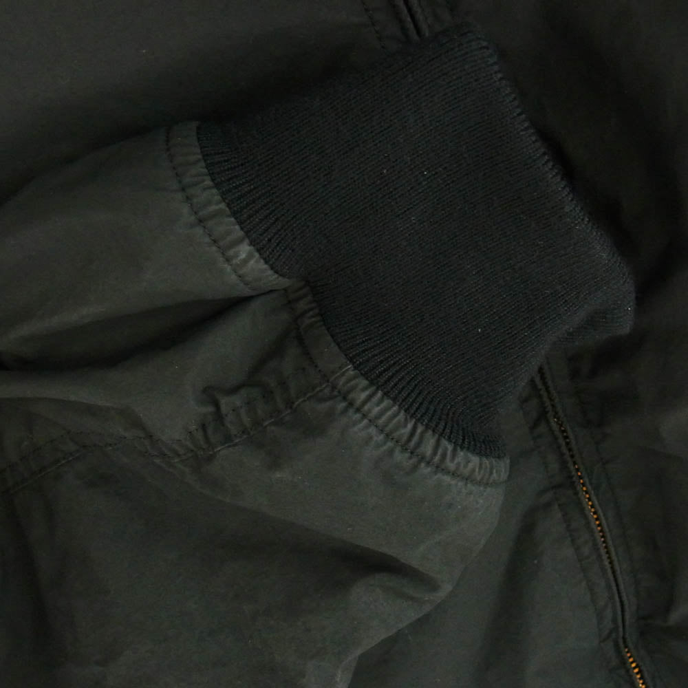 COMOLI コモリ 24AW A03-01024 コットンナイロン ジップパーカー ジャケット ブラック系 3【中古】