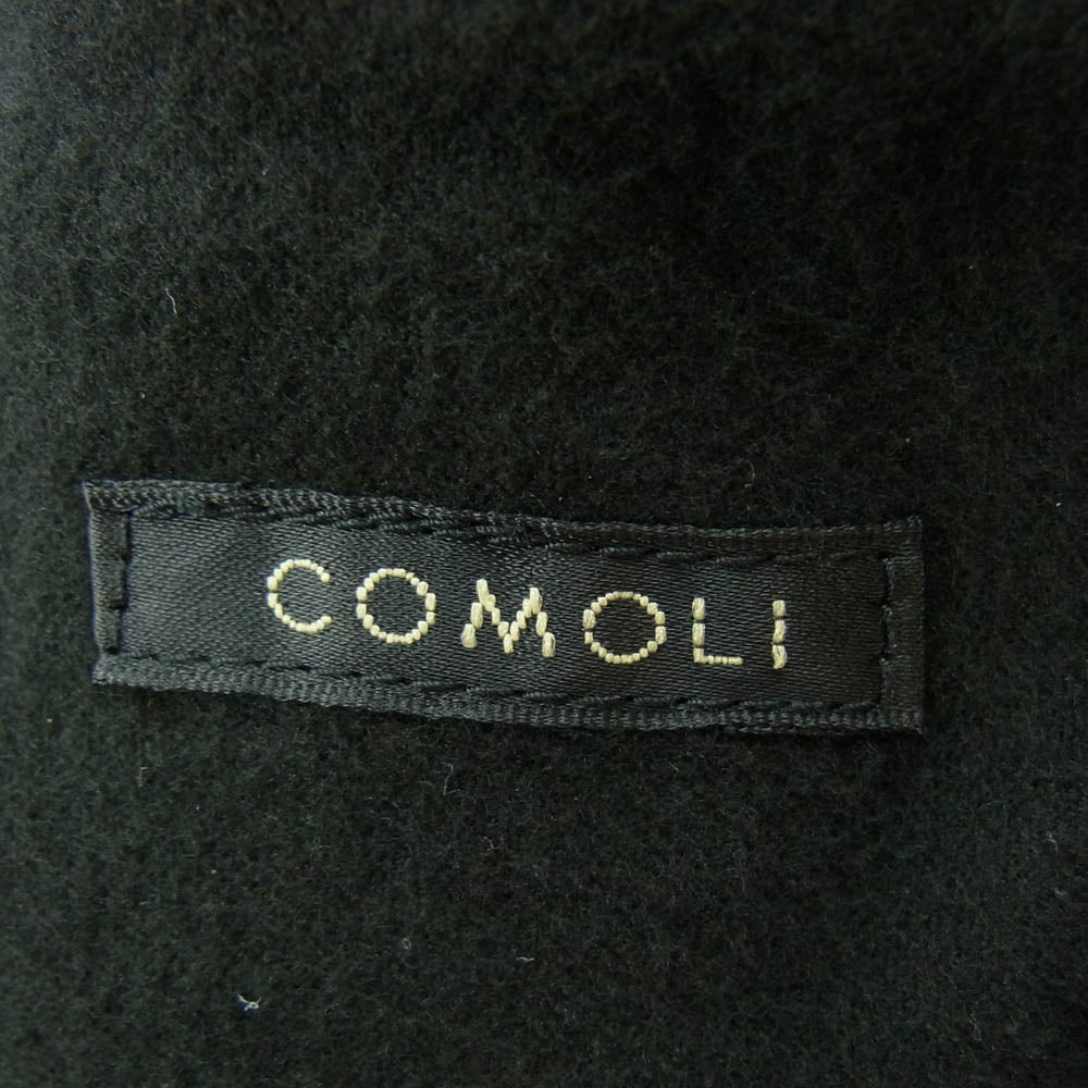 COMOLI コモリ 24AW A03-01027 デニム レザー ワークジャケット ブラック系 2【極上美品】【中古】