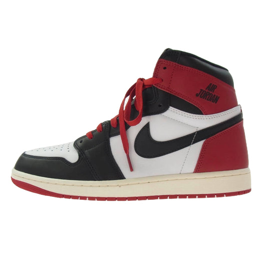 NIKE ナイキ DZ5485-106 Air Jordan 1 Retro High OG Black Toe Reimagined AJ1 エアジョーダン1 レトロ ハイ ブラックトゥリイマジンド スニーカー レッド系 ホワイト系 ブラック系 29cm【新古品】【未使用】【中古】