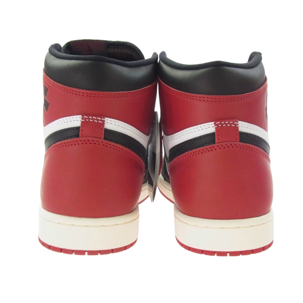 NIKE ナイキ DZ5485-106 Air Jordan 1 Retro High OG Black Toe Reimagined AJ1 エアジョーダン1 レトロ ハイ ブラックトゥリイマジンド スニーカー レッド系 ホワイト系 ブラック系 29cm【新古品】【未使用】【中古】