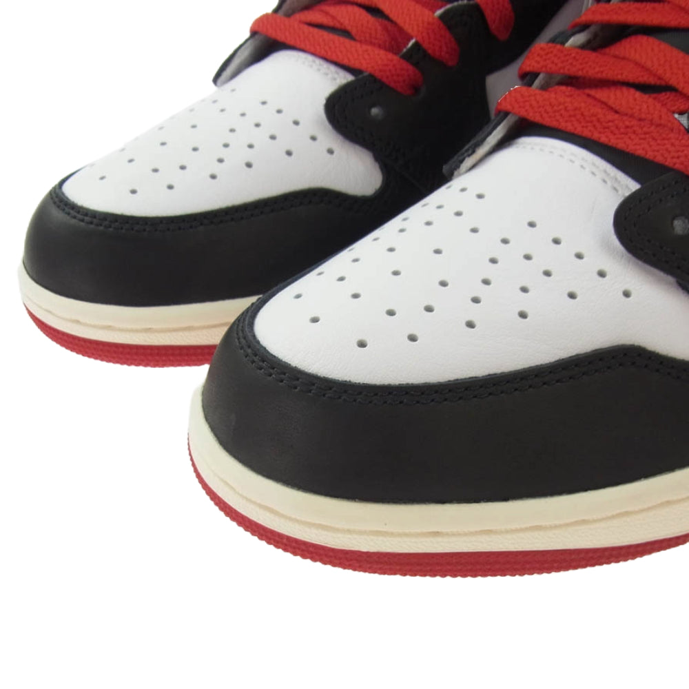 NIKE ナイキ DZ5485-106 Air Jordan 1 Retro High OG Black Toe Reimagined AJ1 エアジョーダン1 レトロ ハイ ブラックトゥリイマジンド スニーカー レッド系 ホワイト系 ブラック系 29cm【新古品】【未使用】【中古】